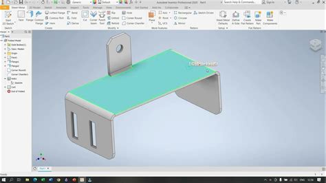 inventor 2020 sheet metal|inventor 101 sheet metal.